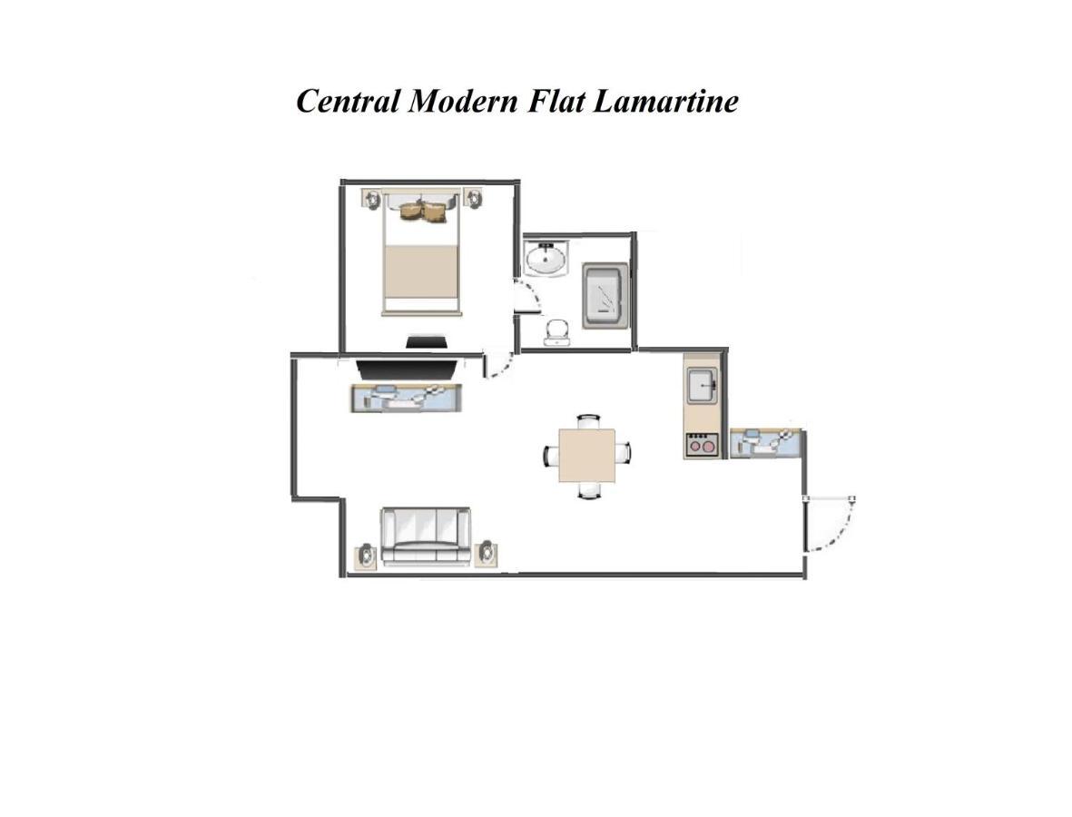 ניס Central Modern Flat Lamartine מראה חיצוני תמונה